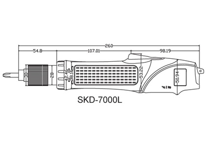 Винтоверт Kilews SKD-7200L ESD (B) + силовой контроллер Kilews SKP-32HL ...