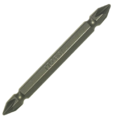 Биты шестигранные Kilews #1 Length 75mm двусторонние