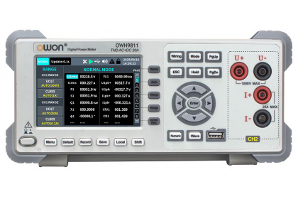 Цифровой однофазный измеритель мощности Owon OWH9811B