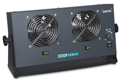 Ионизатор воздуха постоянного тока Quick 443C-2 с двумя выходами